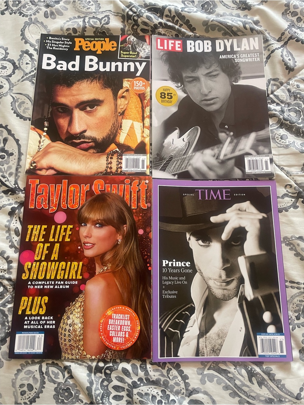 Special Edition Magazine Music legends Bundle - Multicolor Covers
